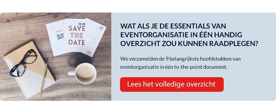 evenement organiseren